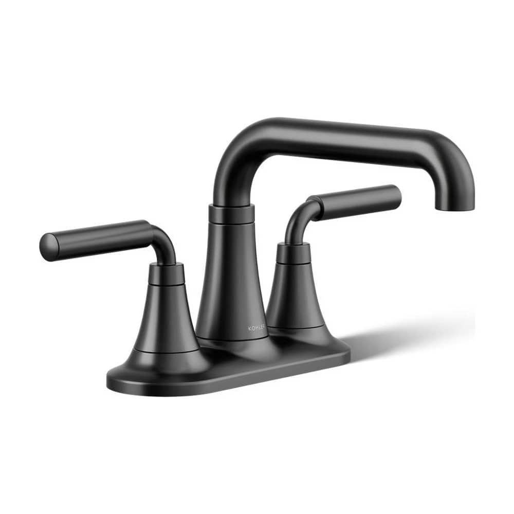 Tone 0.5 GPM Centerset Bathroom Faucet with Clicker Drain Assembly