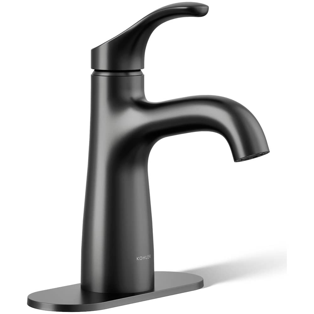 Simplice 1.2 GPM Single Hole Bathroom Faucet with Clicker Drain Assembly