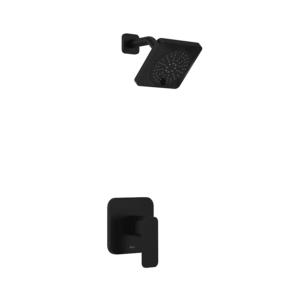Equinox Pressure Balanced Shower System with Shower Head, Shower Arm, and Valve Trim