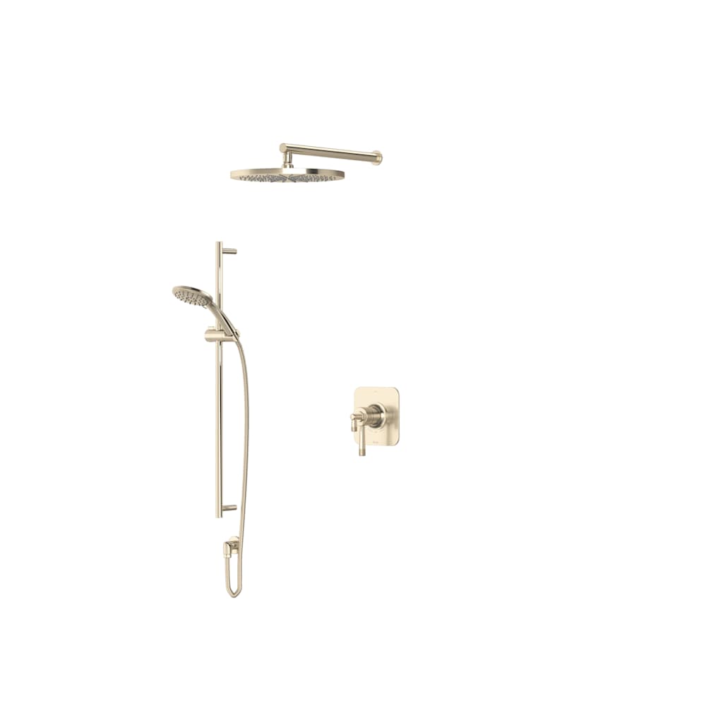 Graceline Thermostatic Shower System with Shower Head and Hand Shower