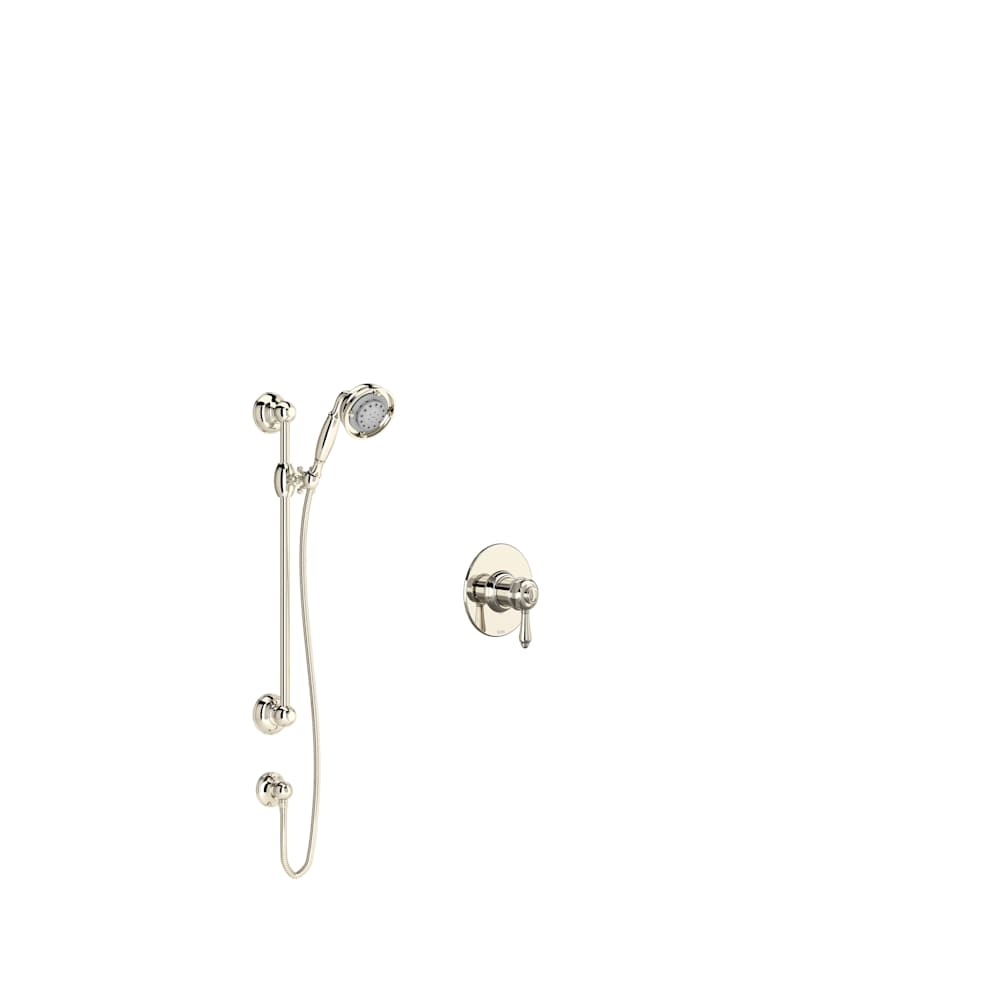 Acqui Pressure Balanced Shower System with Hand Shower and Valve Trim