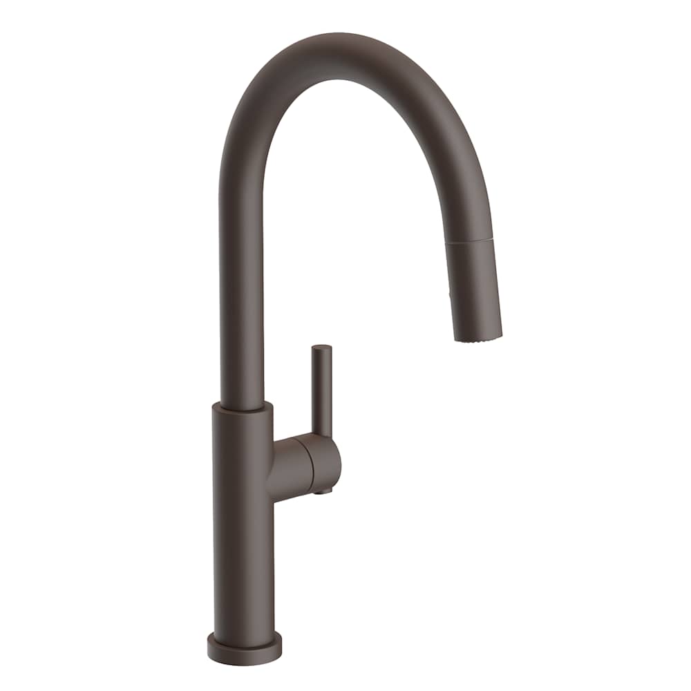 East Linear 1.8 GPM Single Hole Pull Down Kitchen Faucet
