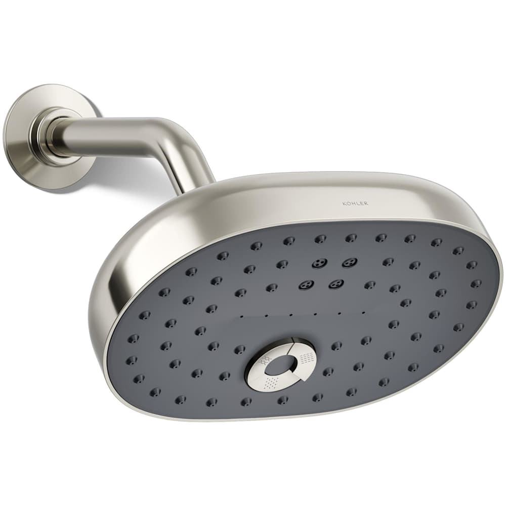 Statement 2.5 GPM Multi Function Shower Head with MasterClean Sprayface and Katalyst Air Induction Technology