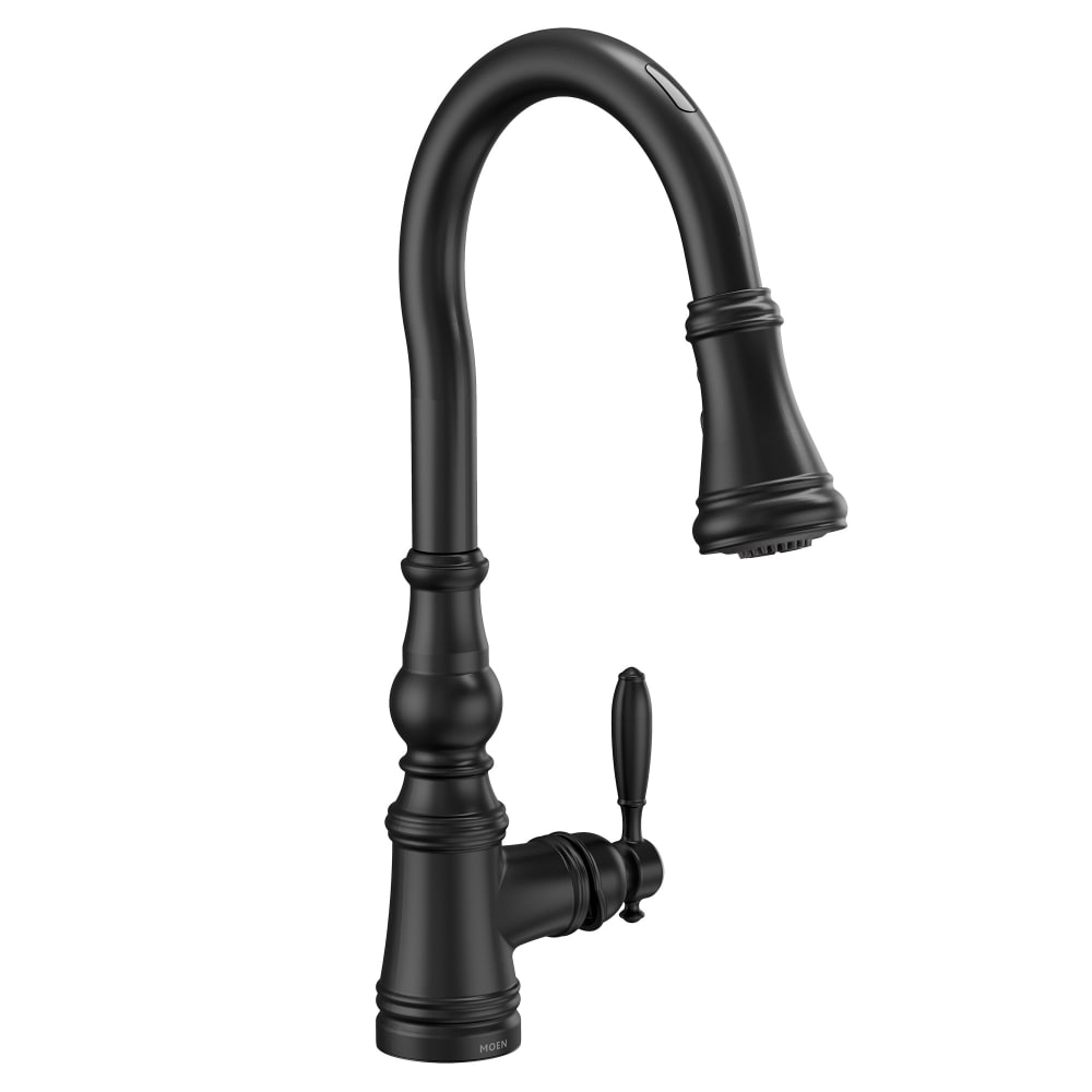 Moen Single Handle Single Hole Bathroom Faucet from the Voss Collection (Pack of 2, Valves Included) Brushed Nickel