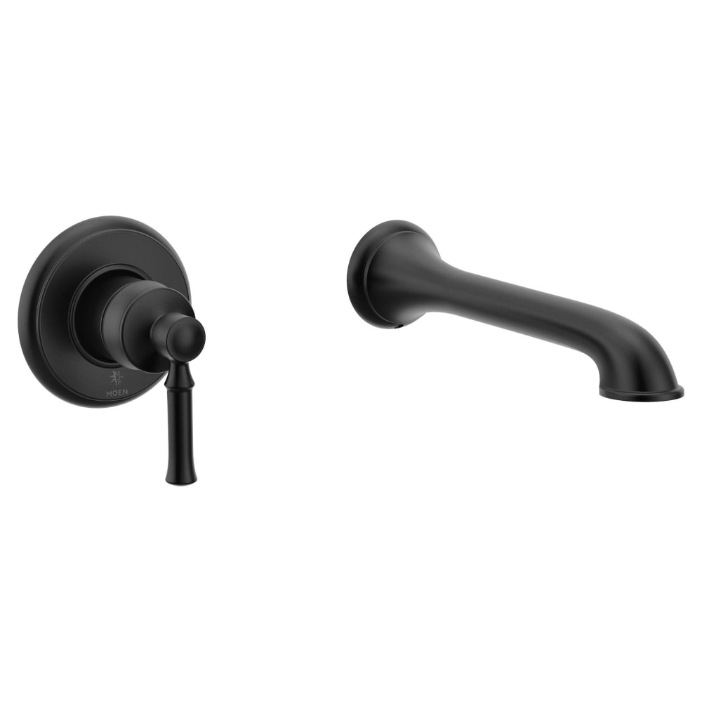 Moen Colinet Single Handle Volume Control Valve Trim - Less Valve Matte Black