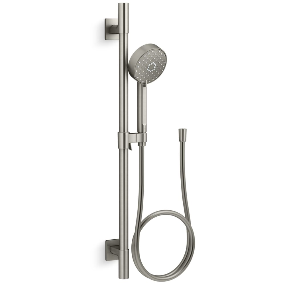 Awaken 2.5 GPM Multi Function Hand Shower Package with MasterClean Sprayface - Includes Slide Bar and Hose
