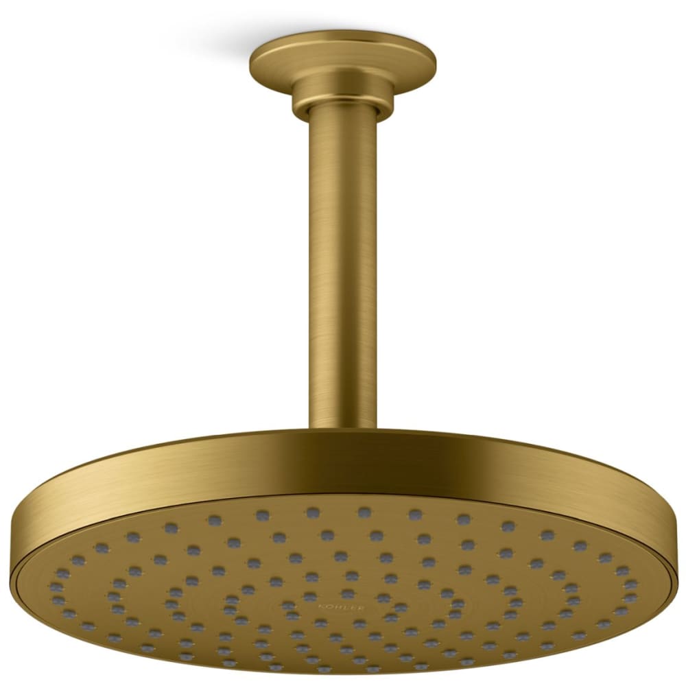 Awaken Round 8" Single Function 2.5 GPM Rainhead with MasterClean Sprayface