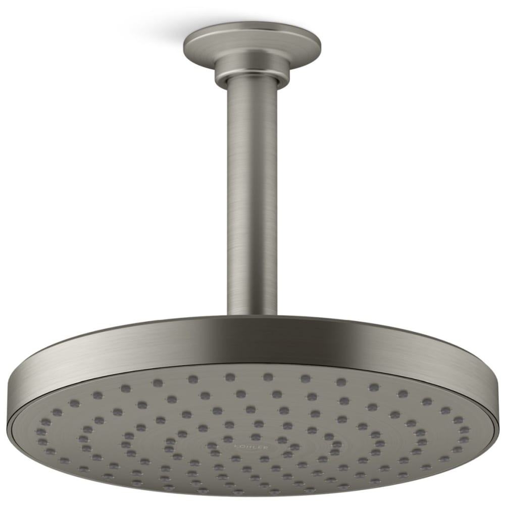 Awaken Round 8" Single Function 2.5 GPM Rainhead with MasterClean Sprayface