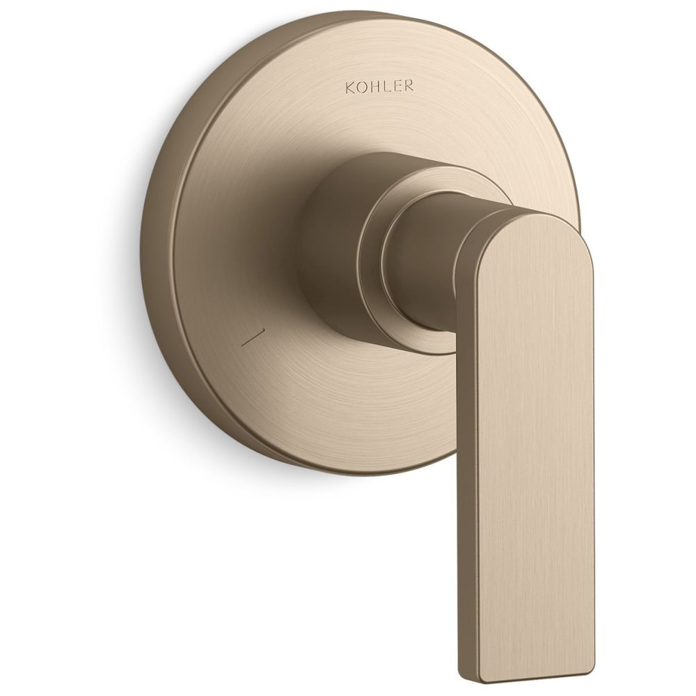 Composed Single Handle 2 or 3 Function Diverter Valve Trim - Less Valve