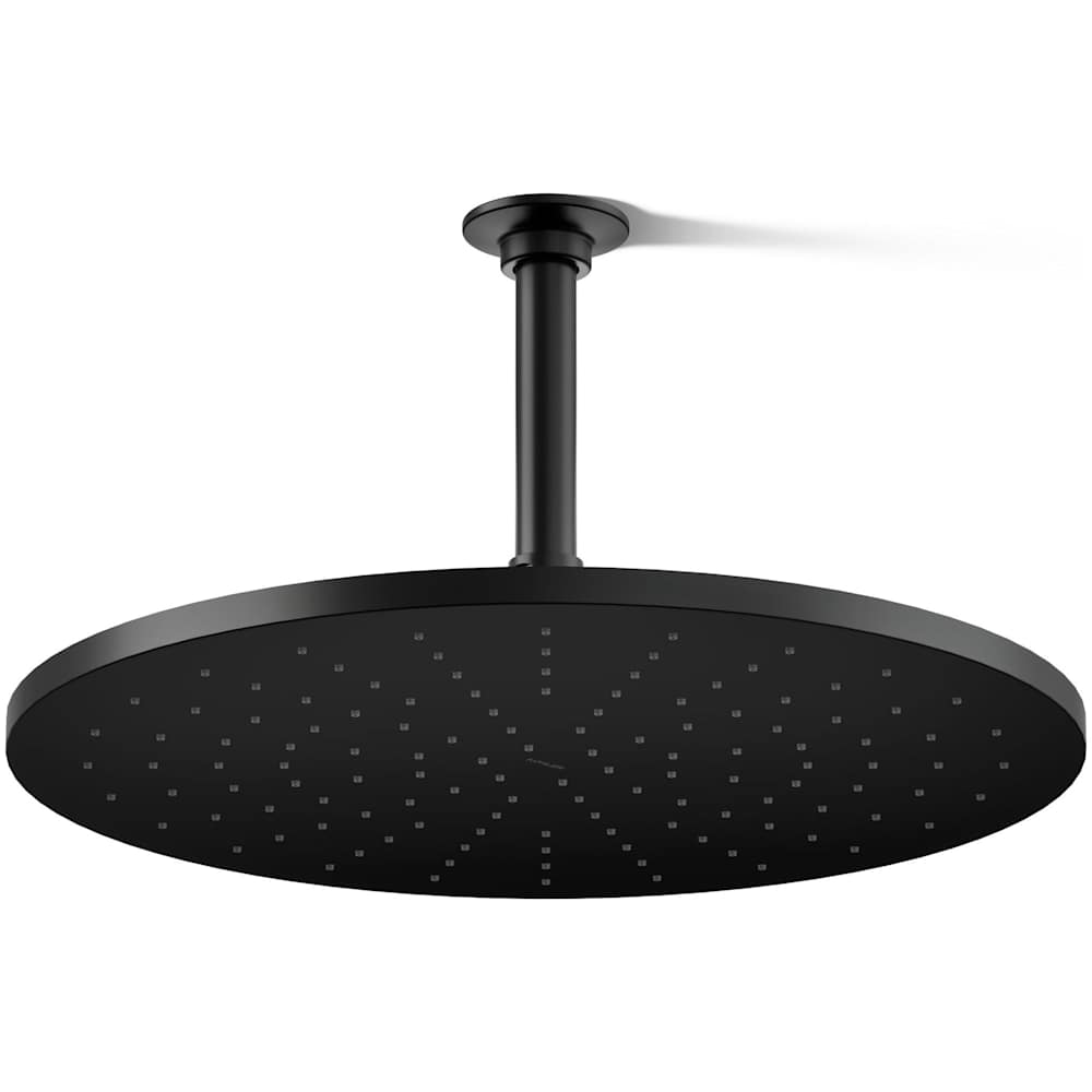 Contemporary Round 14" Single Function 2.5 GPM Rainhead with MasterClean Sprayface and Katalyst Air-Induction Technology