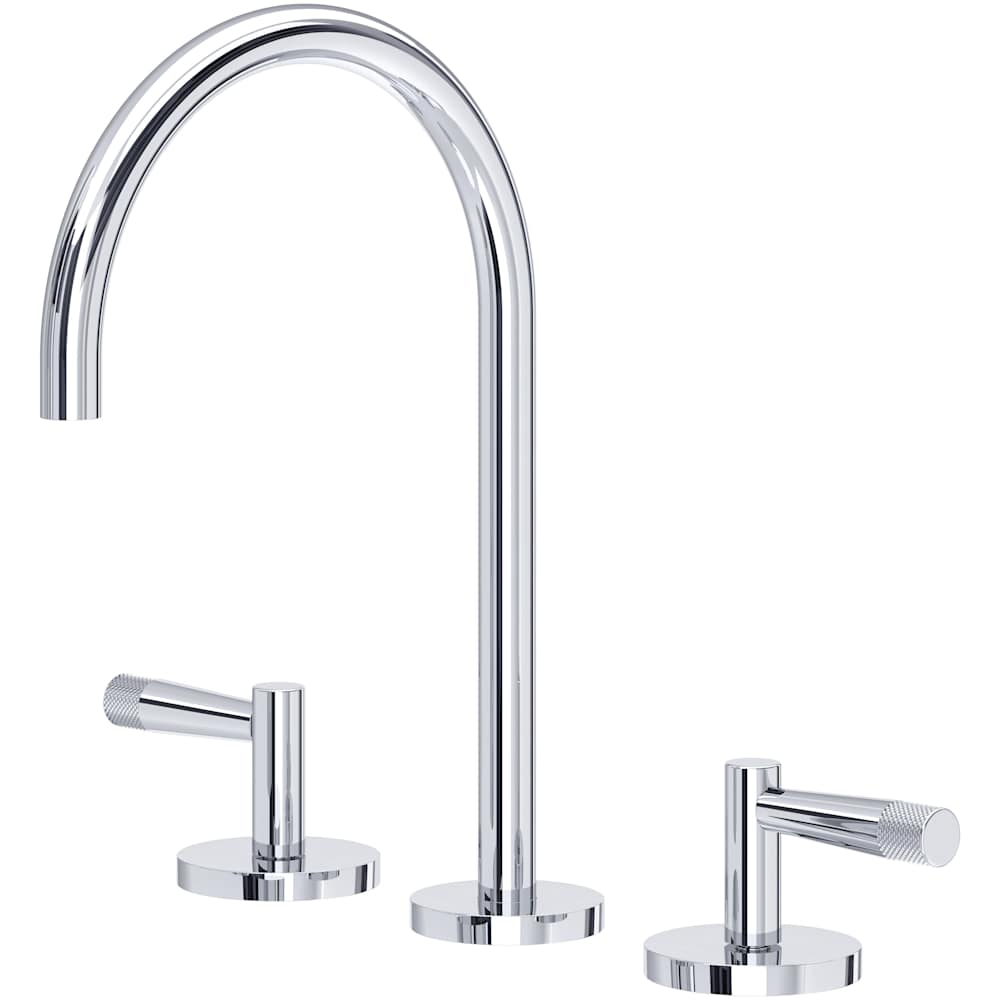 Amahle 1.2 GPM Widespread Bathroom Faucet with Lever Handles and Pop-Up Drain Assembly