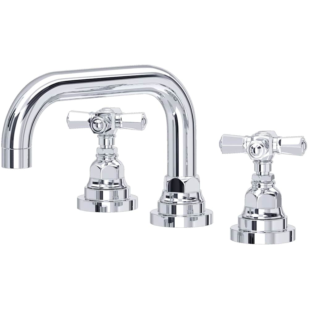 San Giovanni 1.2 GPM Widespread Bathroom Faucet with Pop-Up Drain Assembly