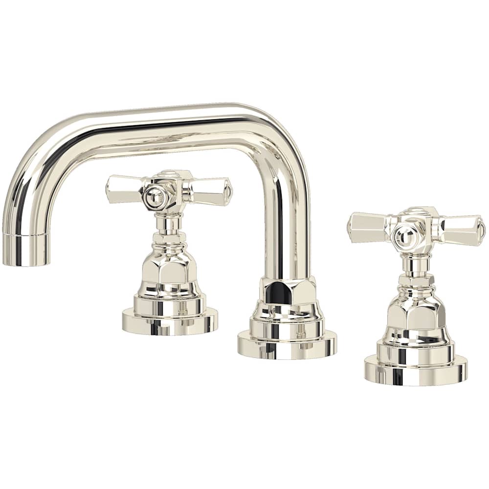 San Giovanni 1.2 GPM Widespread Bathroom Faucet with Pop-Up Drain Assembly