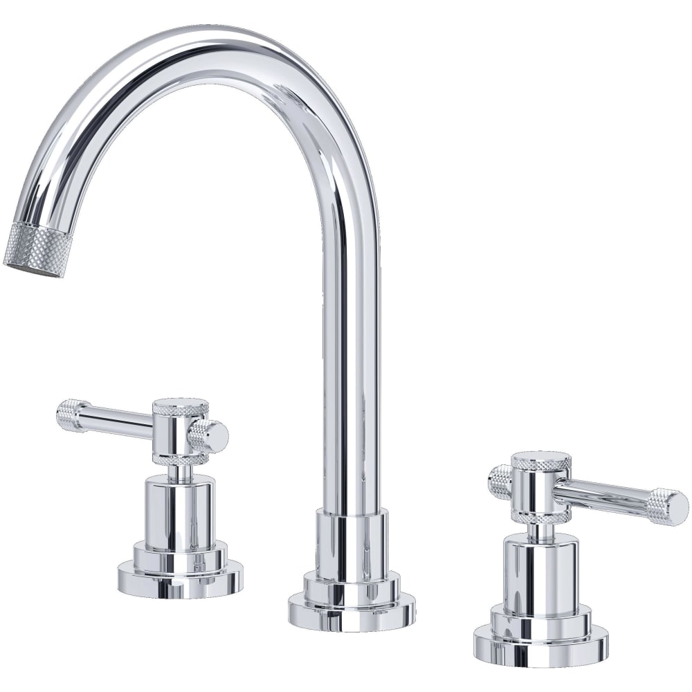 Campo 1.2 GPM Widespread Bathroom Faucet with Lever Handles and Pop-Up Drain Assembly