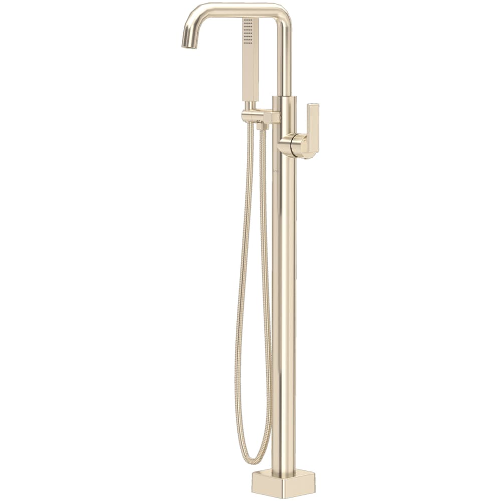 Rohl Floor Mounted Tub Filler with Built-In Diverter - Includes Hand Shower