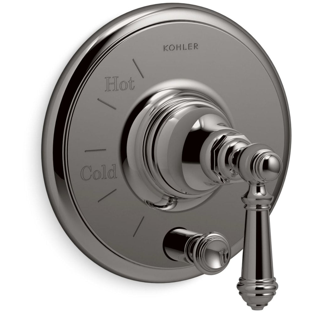 Artifacts Two Function Pressure Balanced Valve Trim Only with Single Lever Handle and Integrated Diverter - Less Rough In