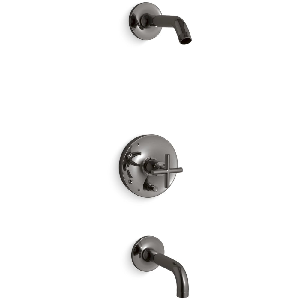 Purist Tub and Shower Trim Package with Rite-Temp Technology
