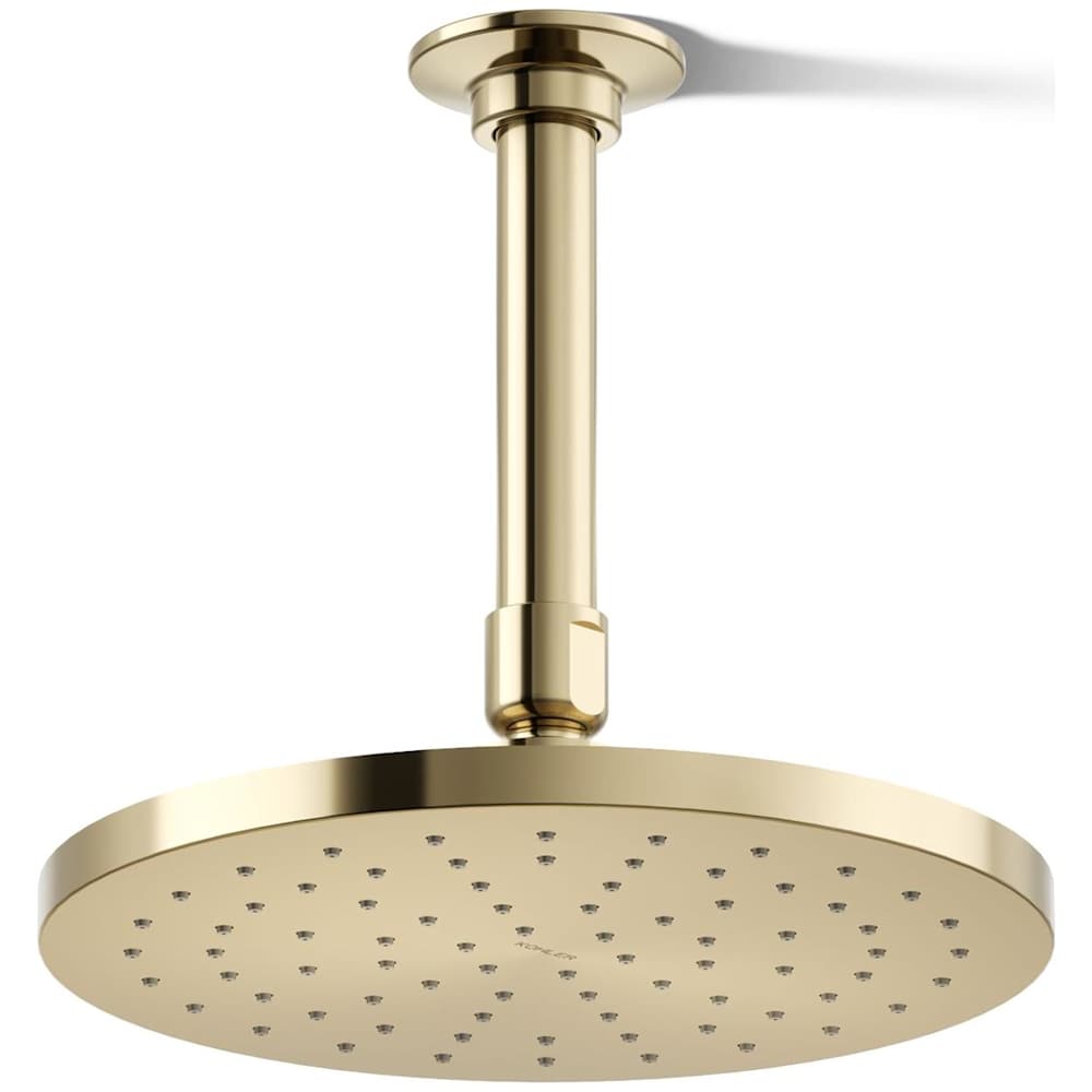 Contemporary Round 8" Single Function 2.5 GPM Rainhead with MasterClean Sprayface and Katalyst Air-Induction Technology