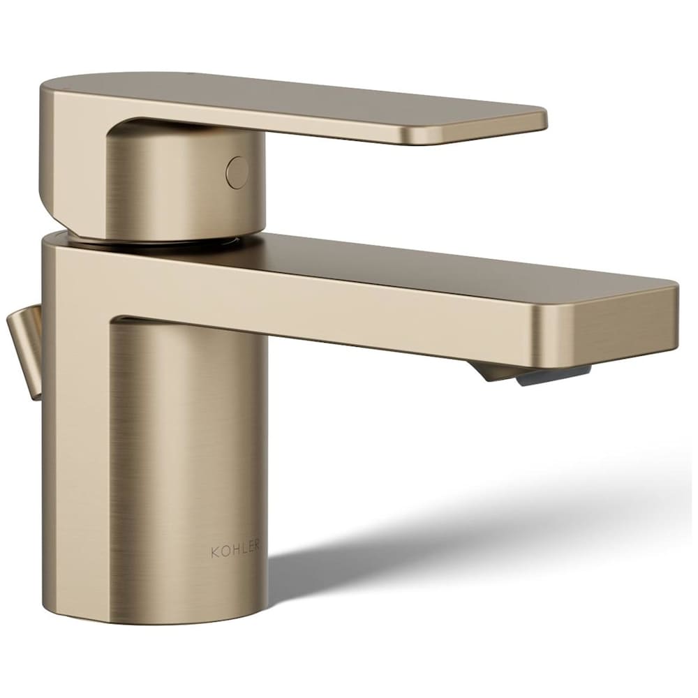 Parallel 1.2 GPM Single Hole Bathroom Faucet with Pop-Up Drain Assembly