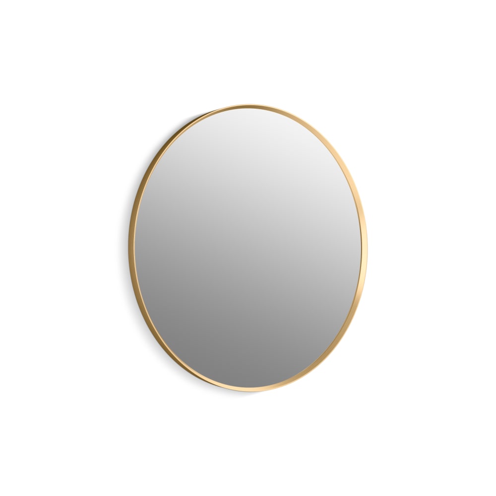 Essential 36-1/8" W x 36" H Transitional Circular Metal Framed Bathroom Wall Mirror