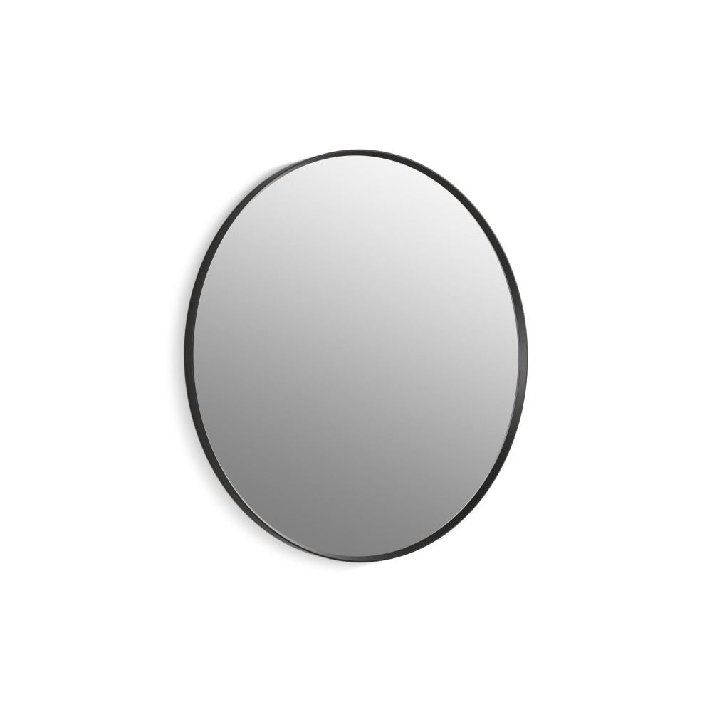 Essential 36-1/8" W x 36" H Transitional Circular Metal Framed Bathroom Wall Mirror