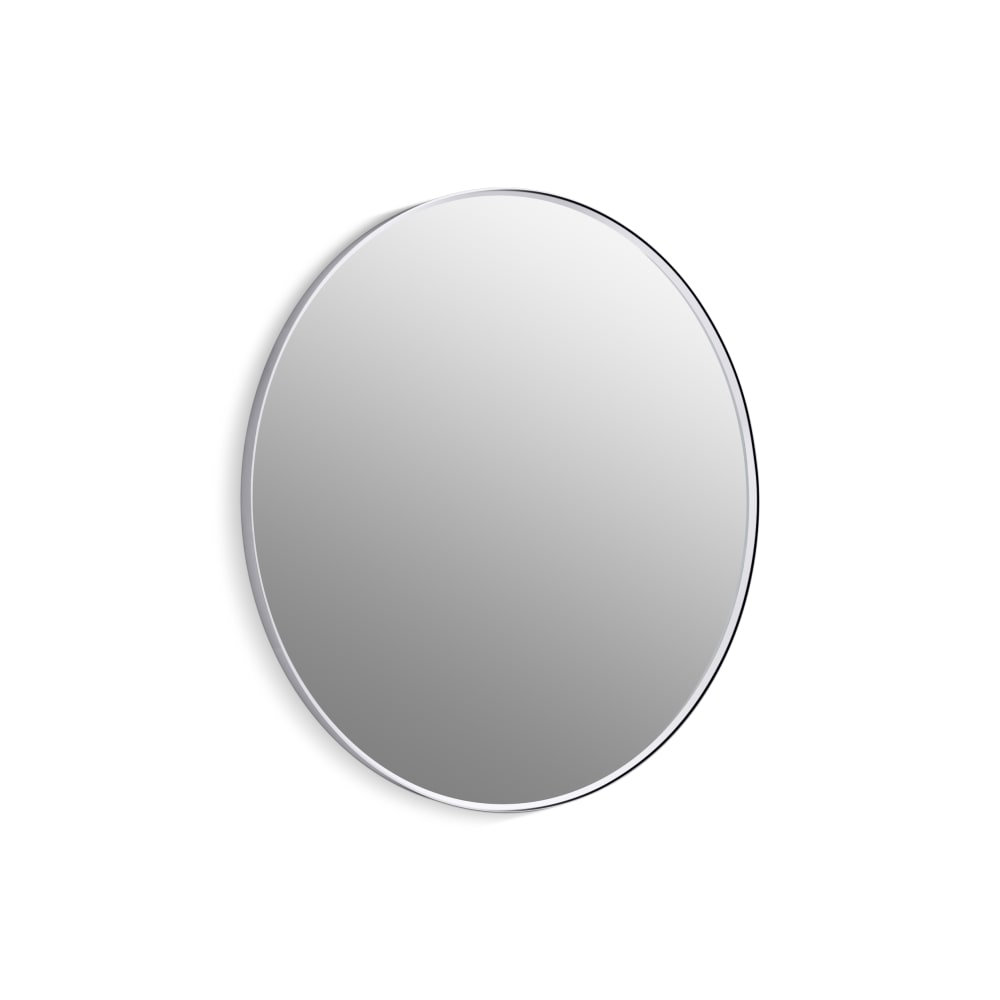Essential 42-1/8" W x 42" H Transitional Circular Metal Framed Bathroom Wall Mirror
