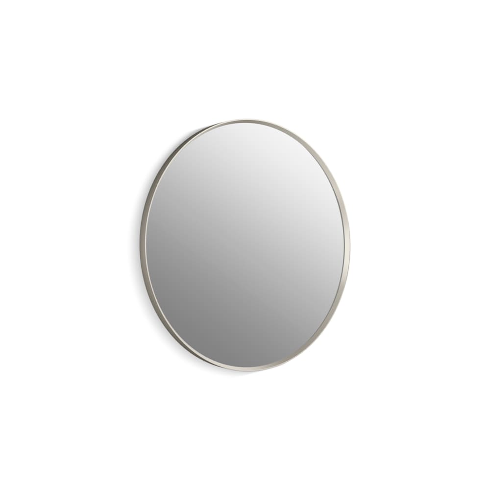 Essential 32" Diameter Transitional Circular Metal Framed Bathroom Wall Mirror