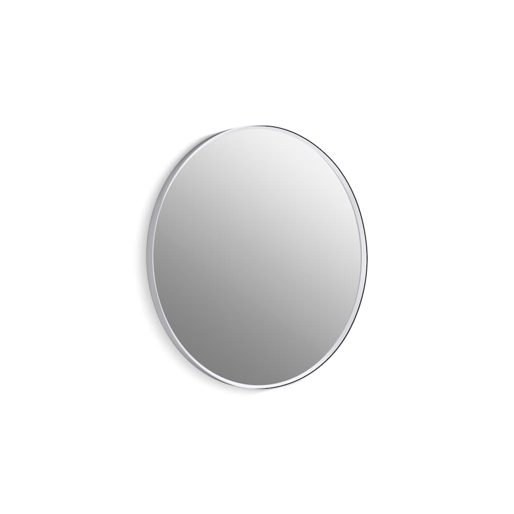 Essential 32" Diameter Transitional Circular Metal Framed Bathroom Wall Mirror