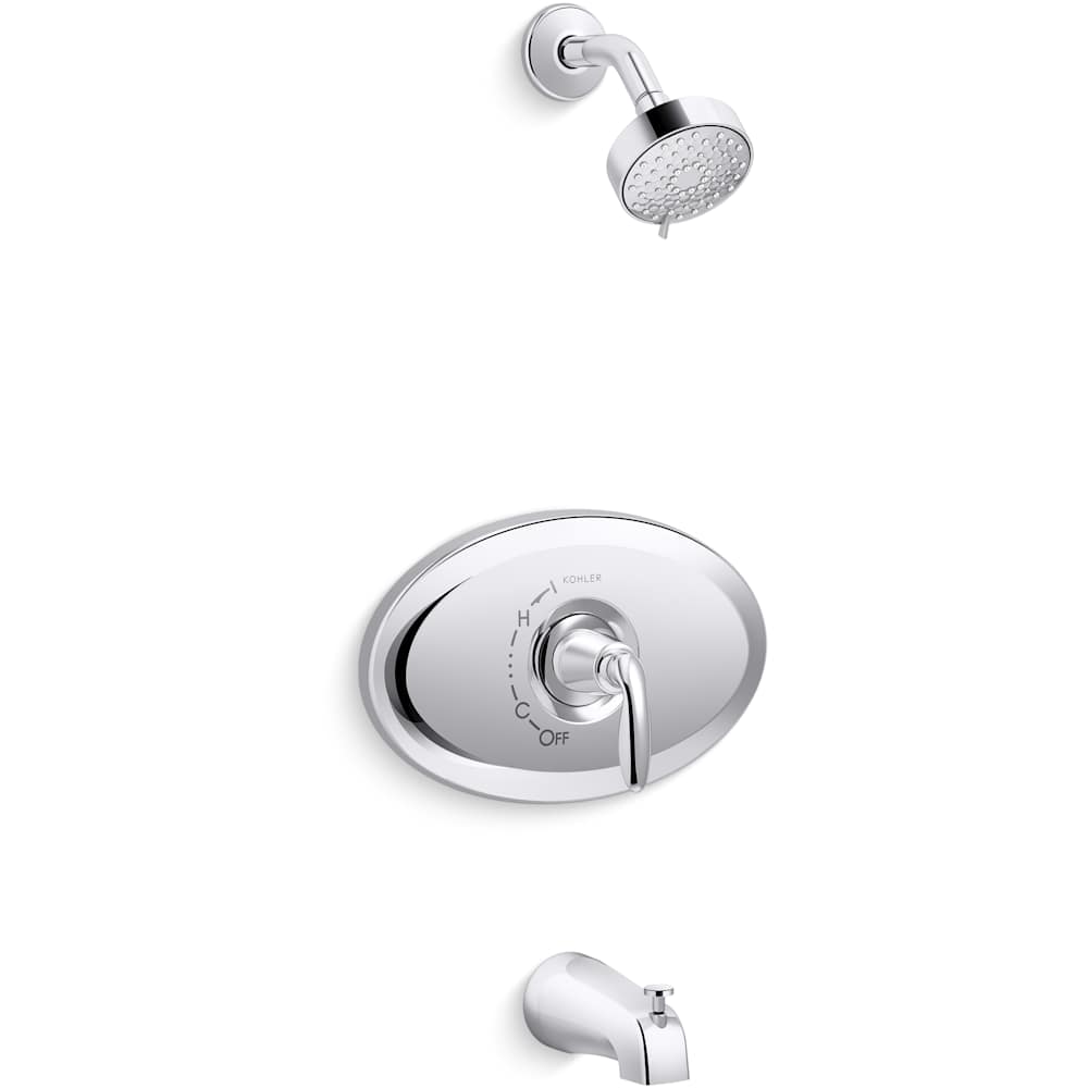 Remodel Tub and Shower Trim Package with 2.5 GPM Single Function Shower Head