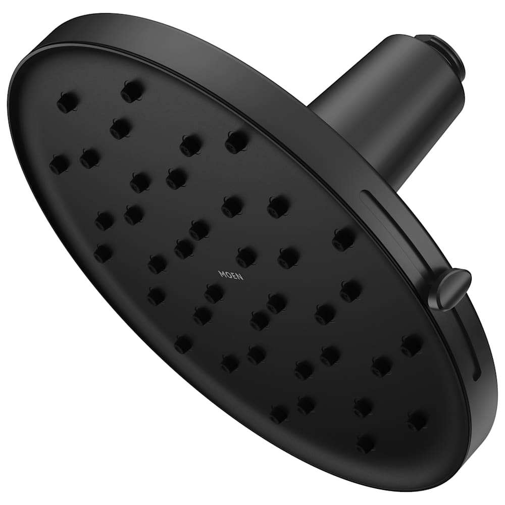 Moen Verso 2.5 GPM Single Function Rain Shower Head Matte Black