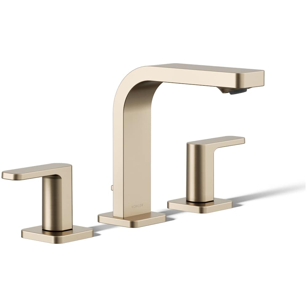 Parallel 1.2 GPM Widespread Bathroom Faucet with Pop-Up Drain Assembly