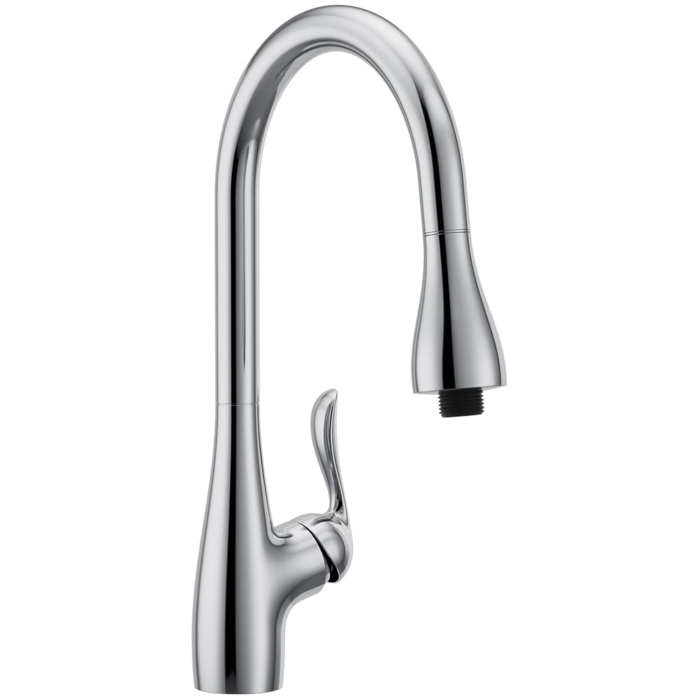 Moen Arbor 4 GPM Deck Mounted Single Handle Utility Faucet with Brass Handle Chrome