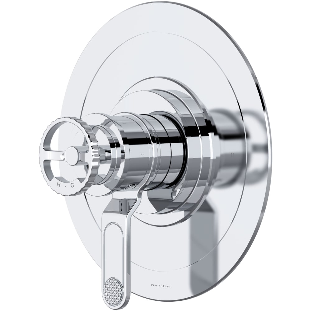 Armstrong Two Independent Function Thermostatic Valve Trim Only with Single Wheel Handle and Integrated Diverter - Less Rough In