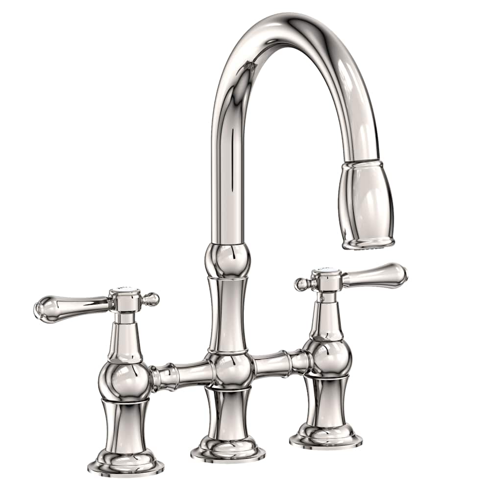 Chesterfield 1.8 GPM Widespread Bridge Pull Down Kitchen Faucet