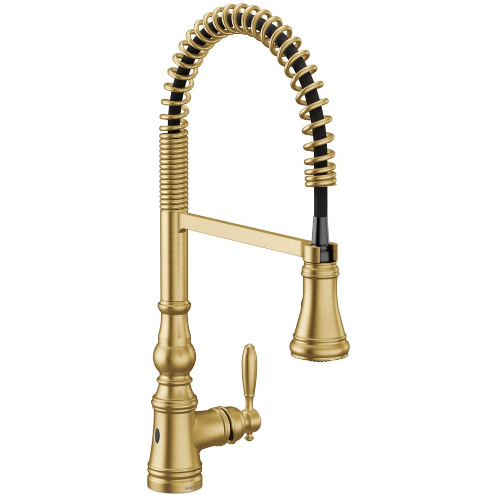 Moen Align Single Handle Kitchen Faucet with Side Spray Matte Black