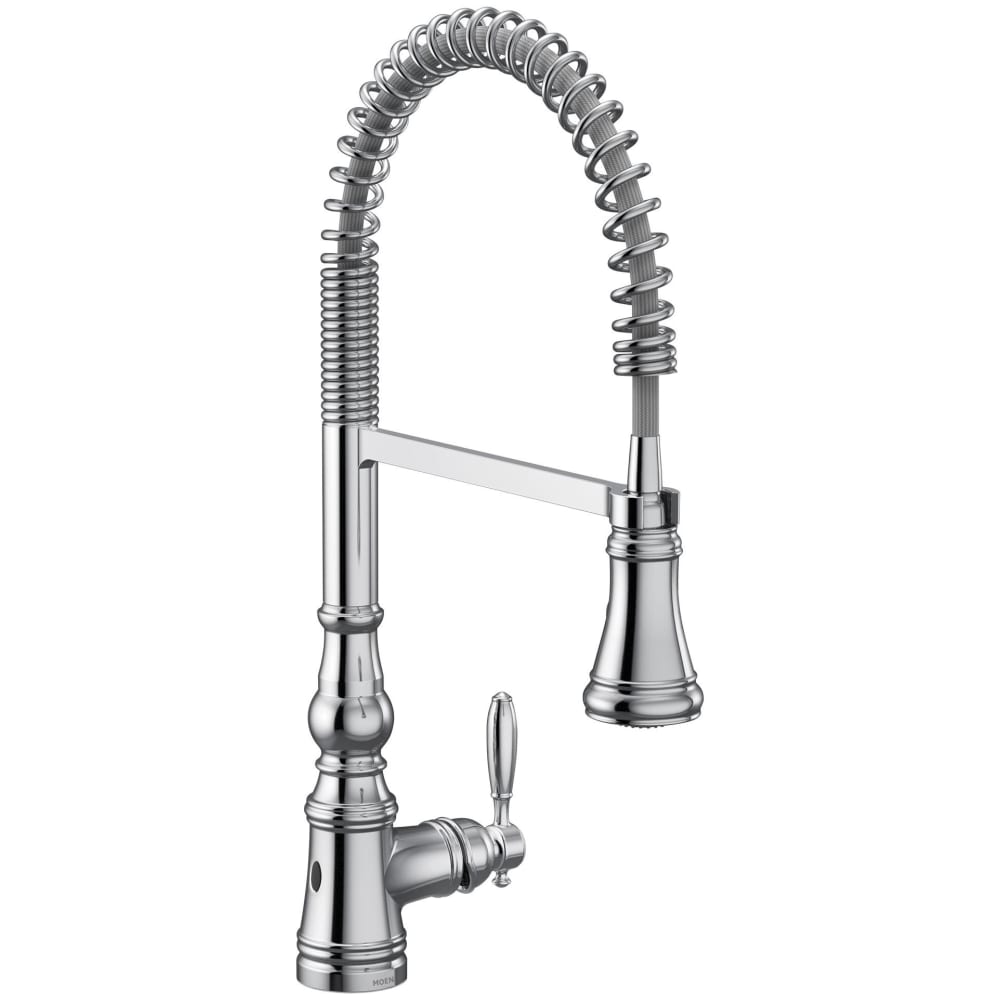 Moen Brantford Single Handle Pulldown Spray Kitchen Faucet with Reflex Technology Chrome