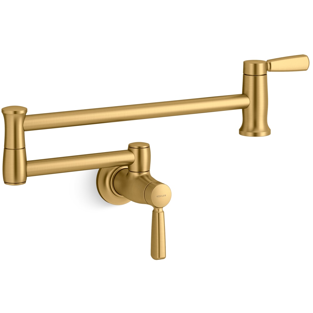 Traditional Wall-Mount Pot Filler Faucet