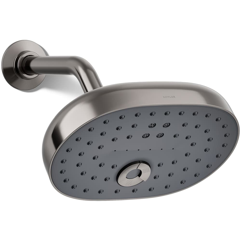 Statement 1.75 GPM Multi Function Shower Head with MasterClean Sprayface and Katalyst Air Induction Technology