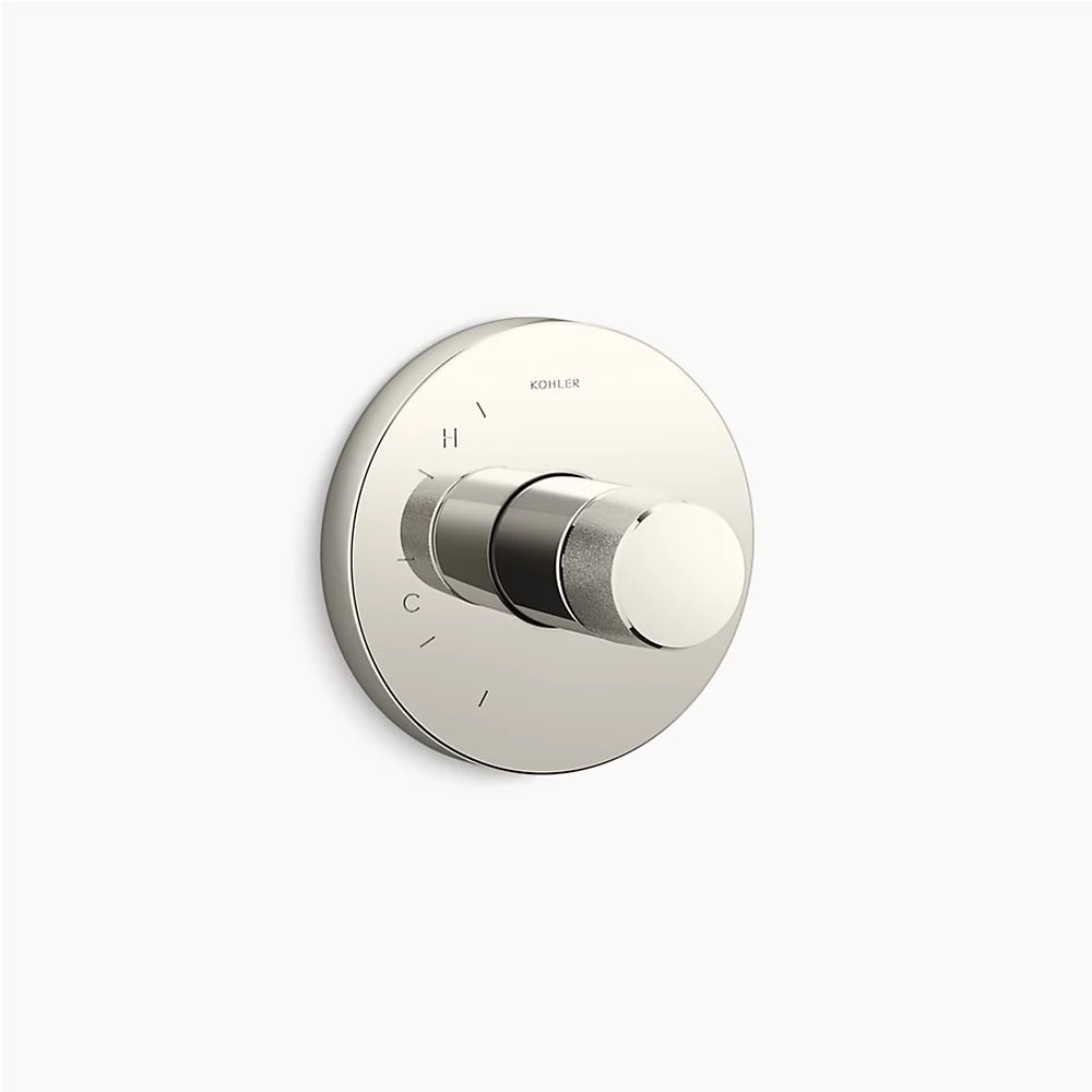Components Single Function Pressure Balanced Valve Trim Only with Single Knob Handle - Less Rough In