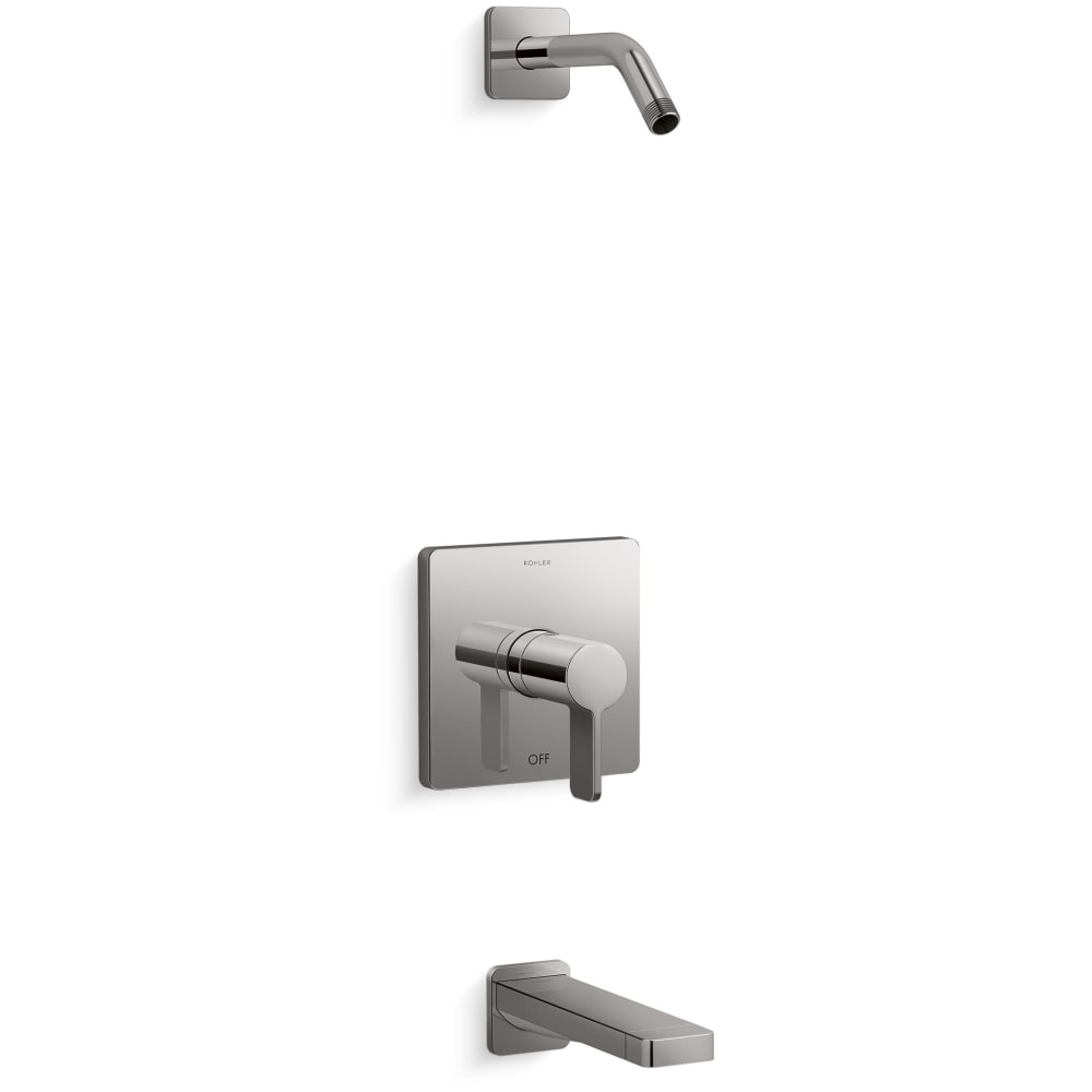 Parallel Tub and Shower Trim Package Shower Head