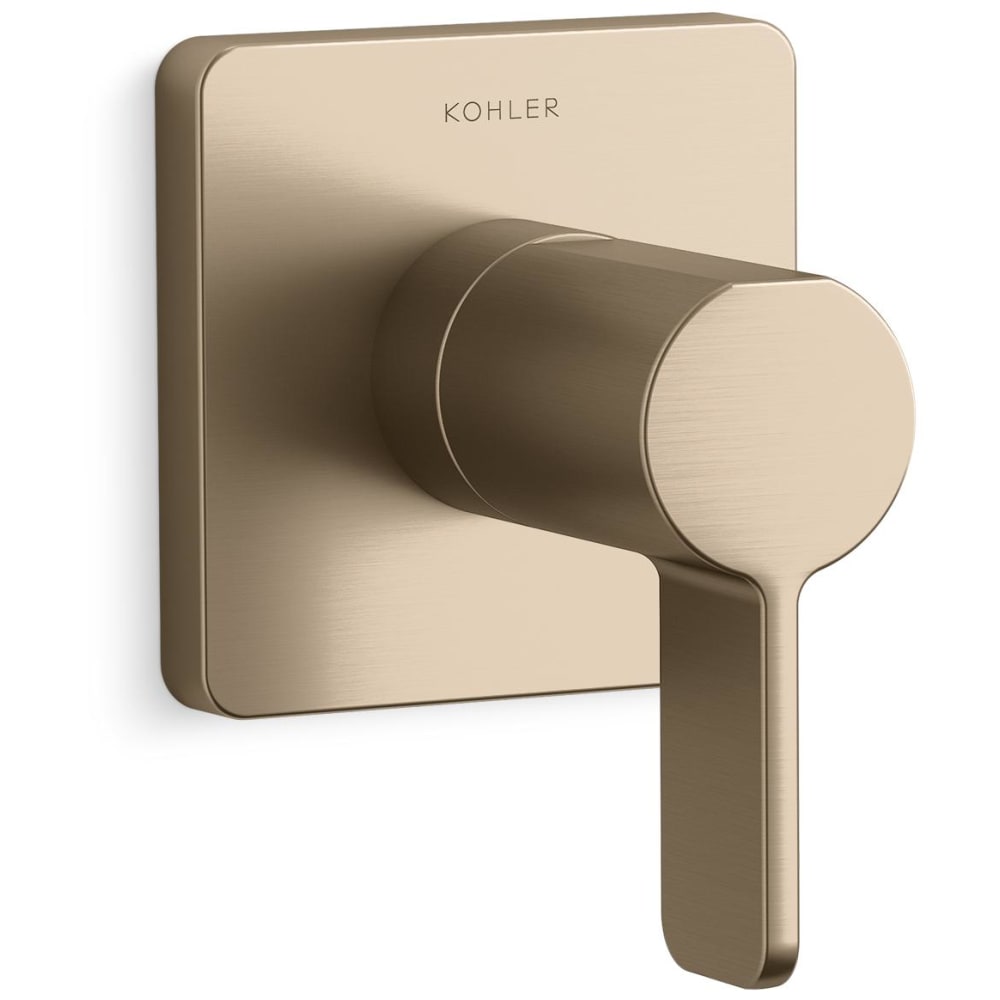 Parallel Single Handle 3 Function Diverter Valve Trim - Less Valve