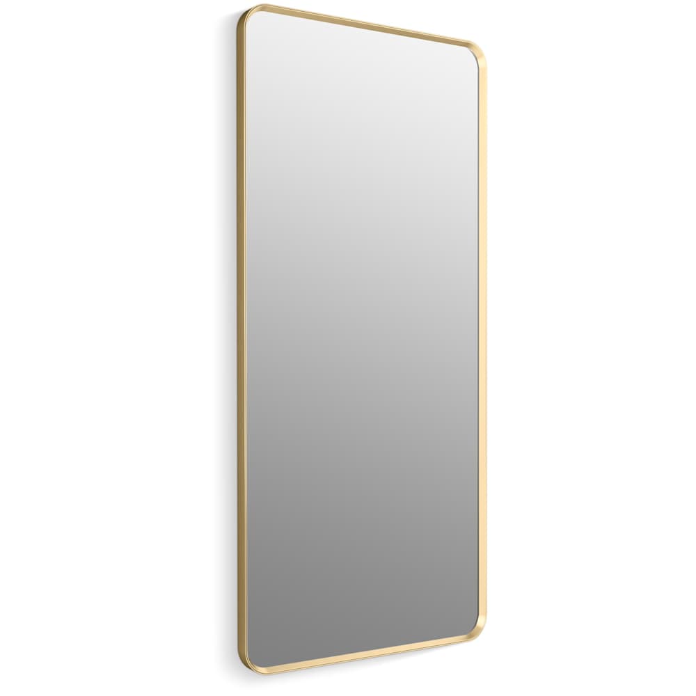 Essential 28" W x 60" H Rectangular Framed Bathroom Mirror