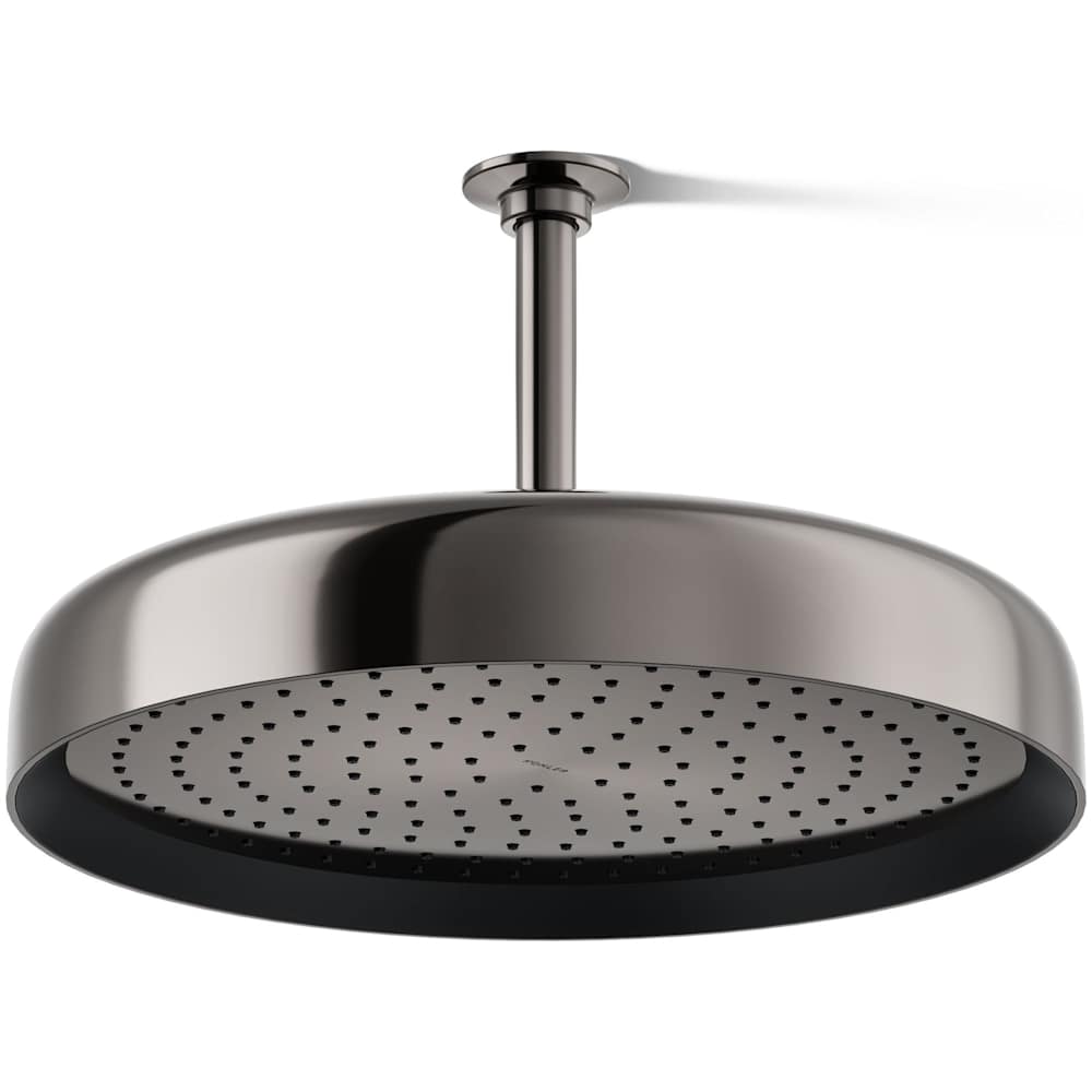 Statement Round 14" Single Function 2.5 GPM Rainhead with MasterClean Sprayface and Katalyst Air-Induction Technology