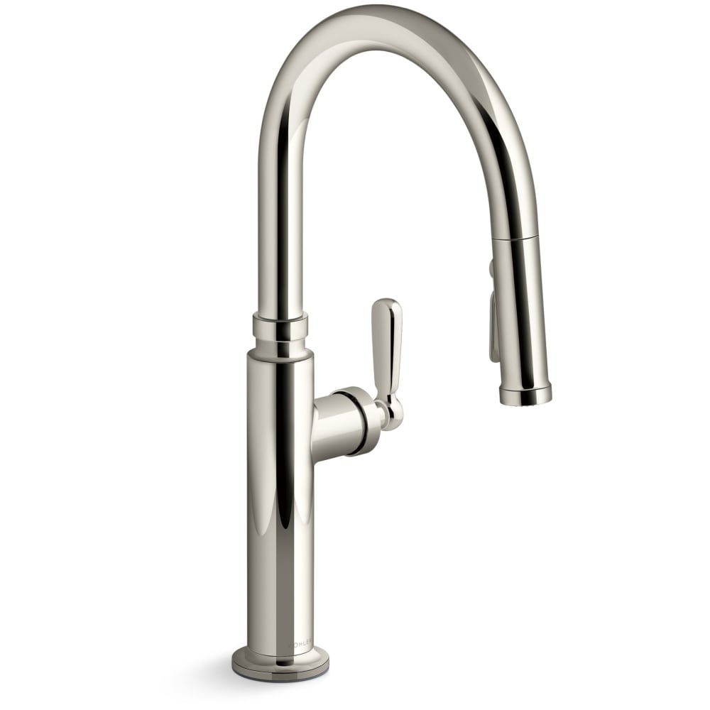Edalyn by Studio McGee 1.5 GPM Single Hole Pull Down Kitchen Faucet with Boost Spray, DockNetik, ProMotion, and MasterClean Technologies