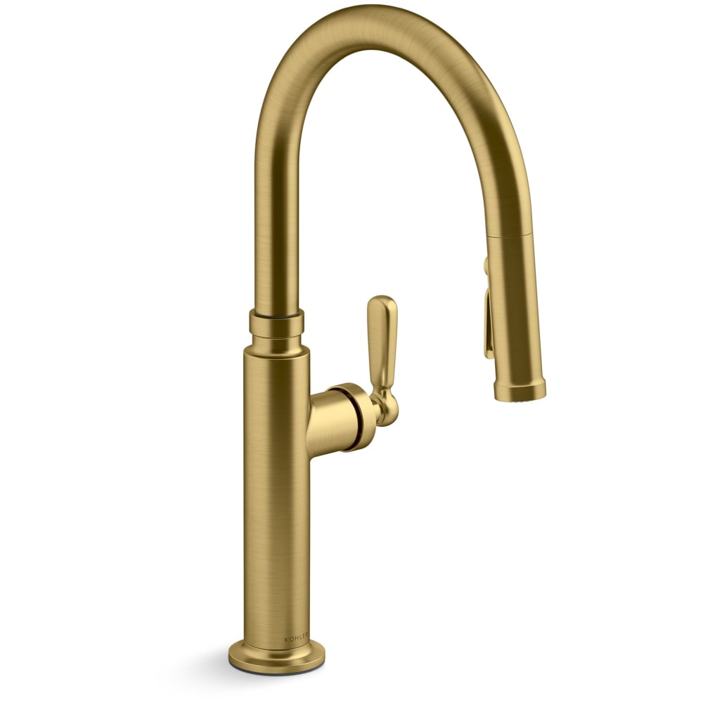 Edalyn by Studio McGee 1.5 GPM Single Hole Pull Down Kitchen Faucet with Boost Spray, DockNetik, ProMotion, and MasterClean Technologies