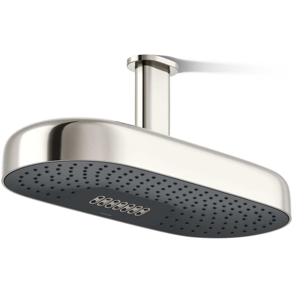 Statement 2.5 GPM Multi Function Rain Shower Head with MasterClean Sprayface and Katalyst Air Induction Technology