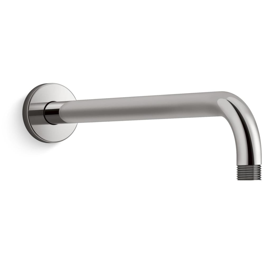 Statement 15-1/2" Wall Mounted Single Function Rainhead Arm and Flange