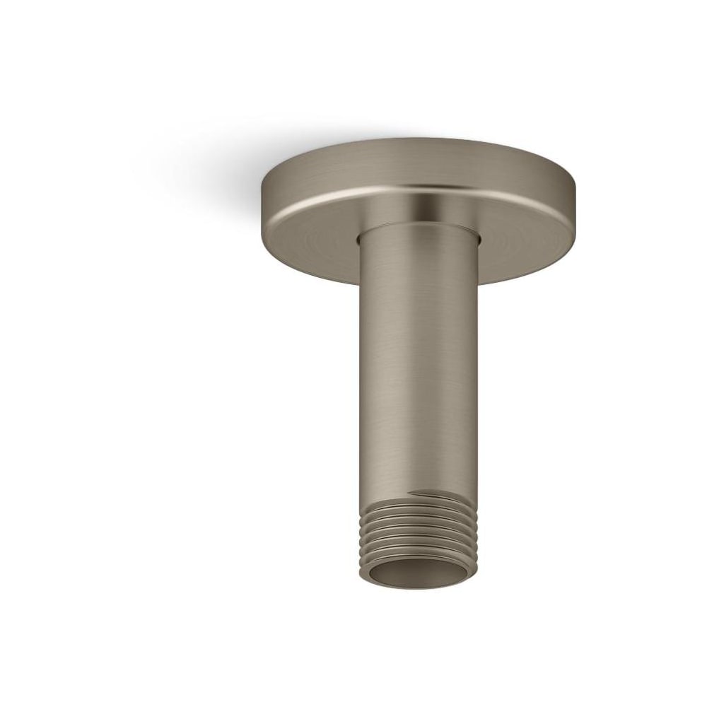 Statement 3" Ceiling-Mount Single-Function Rainhead Arm and Flange