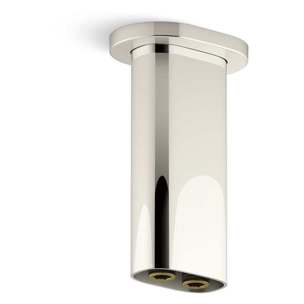 Statement 5" Ceiling-mount Two-Function Rainhead Arm and Flange