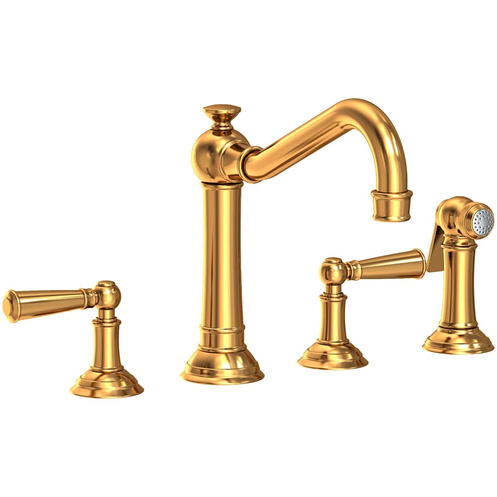 Jacobean 1.8 GPM Widespread Kitchen Faucet - Includes Side Spray